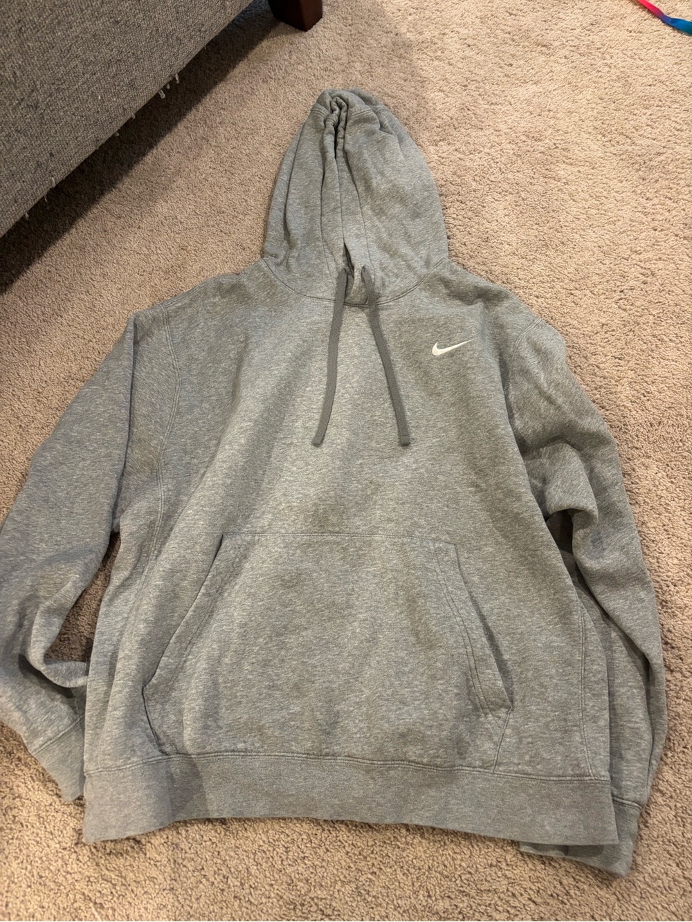 Unisex Grey Nike Hoodie